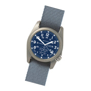 Bertucci USS Nimitz Aircraft Carrier Special Edition Blue Dial Watch #11521