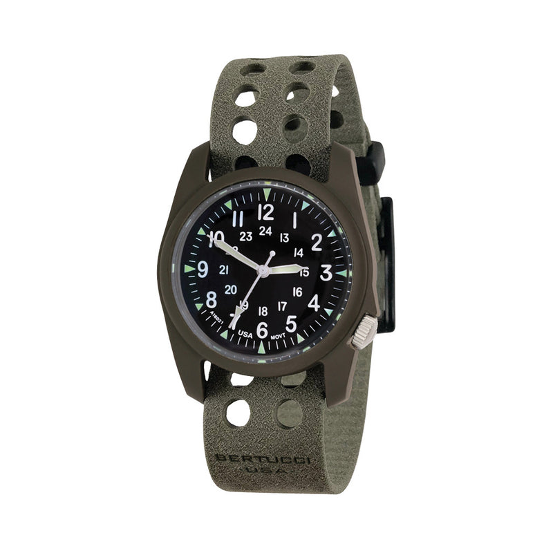 Bertucci A-2RA Retroform with USA Movement and Tridura Band #11606
