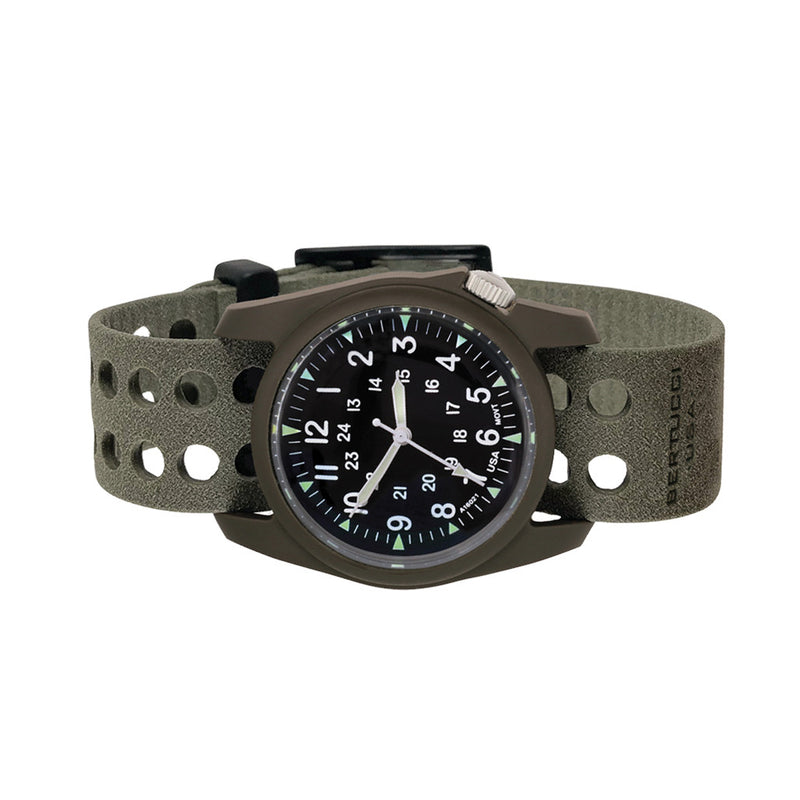 Bertucci A-2RA Retroform with USA Movement and Tridura Band #11606