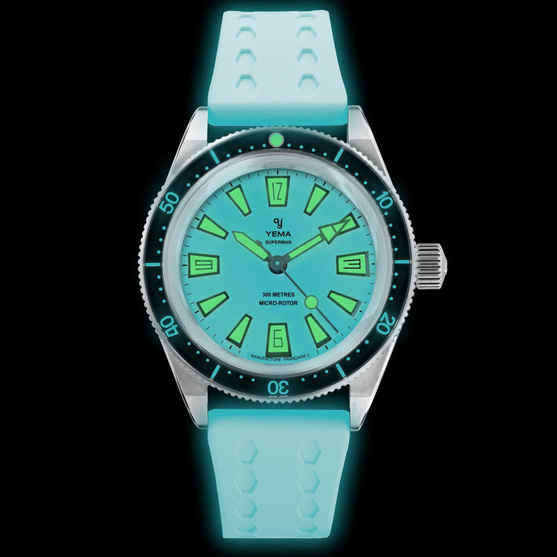 Yema Skin Diver Slim Full Lume CMM.20 Limited Edition Watch #12.26.20.67.SNL.U7