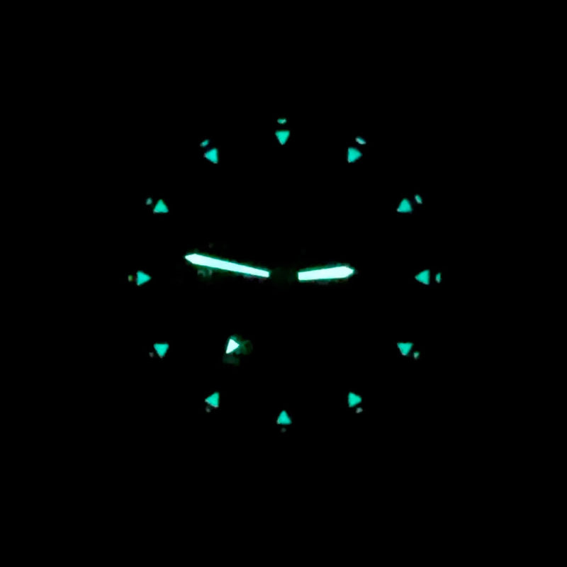 Bertucci A-2T Vintage Black Titanium Watch with Olive Drab Nylon Strap #12028