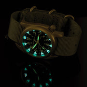 Bertucci A-4T Super Yankee Titanium Watch with Swiss Micro Tube Illumination #13481