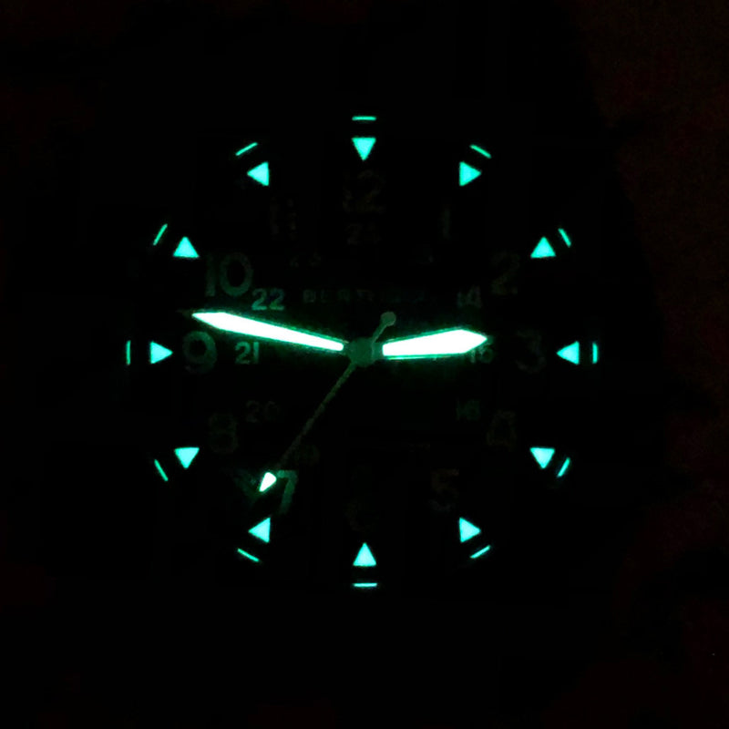 Bertucci A-3PS Solar Field Watch with Forest Nylon Strap #13801
