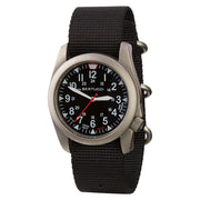Bertucci A-4TS Super Yankee Solar with Black Dial and Strap #13905