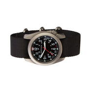 Bertucci A-4TS Super Yankee Solar with Black Dial and Strap #13905
