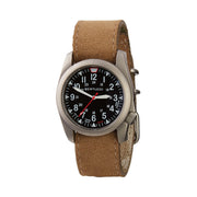 Bertucci A-4TS Super Yankee Solar with Black Dial and Leather Strap #13907