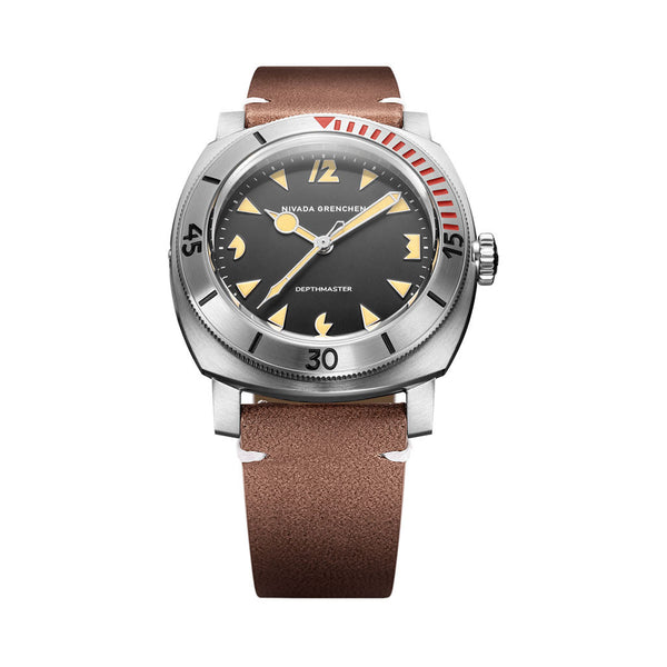 Nivada Grenchen 42mm Pacman Depthmaster Watch #14200A14