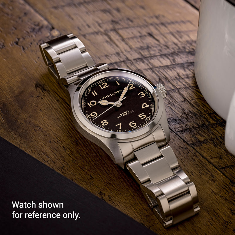 Islander 20mm Brushed Link Bracelet for Hamilton Murph 38mm #BRAC-150