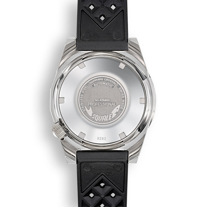 Squale 500 Meter Swiss Automatic Dive Watch with Polished Finish Case #1521-026-MIL-P