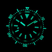 Squale 500 Meter Swiss Automatic Dive Watch with Polished Finish Case #1521-026-MIL-P