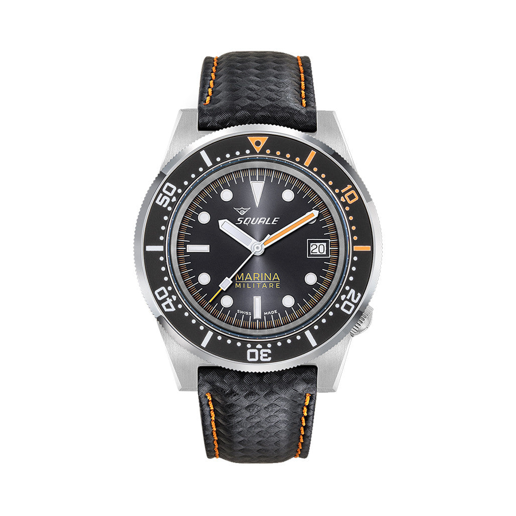 Squale 1521 Marina Militare Limited Edition with Black Dial