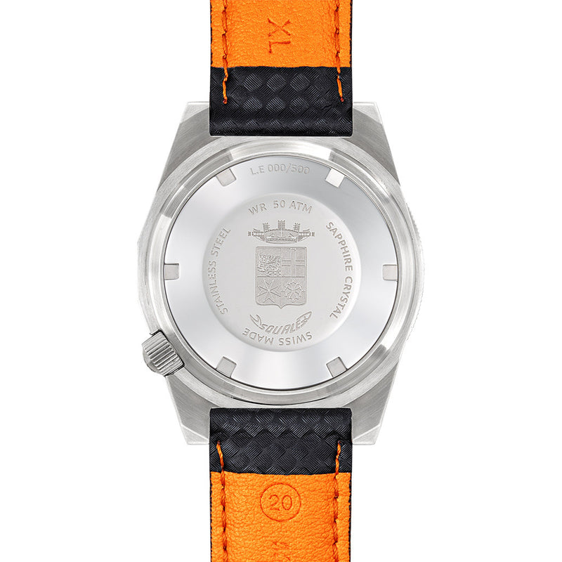 Squale 1521 Marina Militare Limited Edition with Black Dial #1521MARINA.MIBK