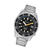 Squale 50 Atmos Swiss Automatic Blasted Dive Watch #1521BKBL.SQ20S