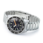 Squale 50 Atmos Swiss Automatic Blasted Dive Watch #1521BKBL.SQ20S