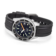 Squale 50 Atmos Swiss Dive Watch with Blasted Case and Black Dial #1521BKBL.VO