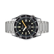 Squale 50 Atmos Swiss Automatic Polished Dive Watch with Black Dial #1521CL.SQ20B