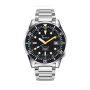 Squale 50 Atmos Swiss Automatic Polished Dive Watch with Black Dial #1521CL.SQ20L