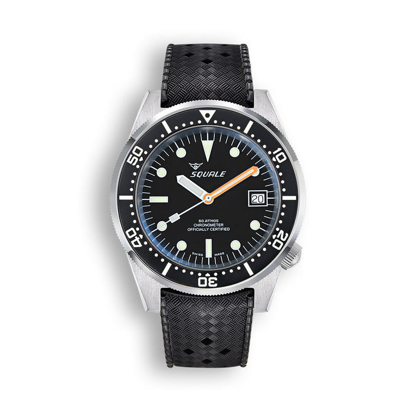 Squale 1521 COSC Certified Chronometer 500 meter Dive Watch #1521COSCL.HT