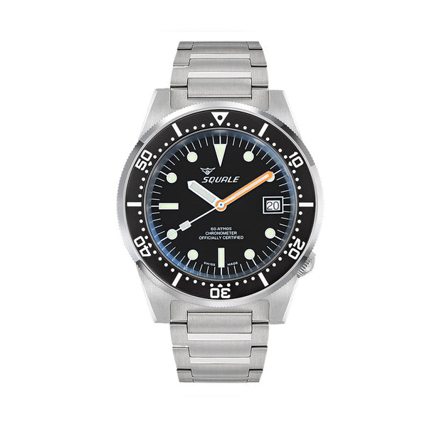 Squale 1521 COSC Certified Chronometer 50 Atmos Dive Watch #1521COSCL.SQ20B