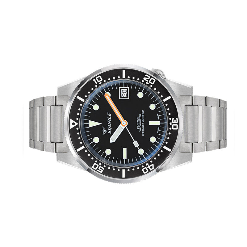 Squale 1521 COSC Certified Chronometer 50 Atmos Dive Watch #1521COSCL.SQ20B