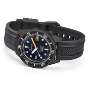 Squale 50 Atmos Swiss Dive watch with DLC Black Case #1521DLCBK.VO