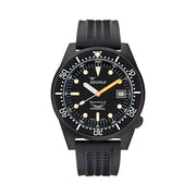 Squale 50 Atmos Swiss Dive watch with DLC Black Case #1521DLCBK.VO