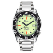 Squale 50 Atmos Swiss Made Dive Watch with Luminous Dial #1521FULL.SQ20L