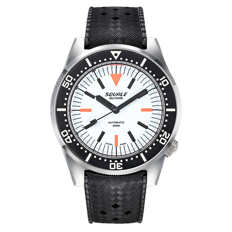 Squale Militaire 500 Meter Swiss Automatic Dive Watch with Full Lume Dial #1521LUMIWT.HT