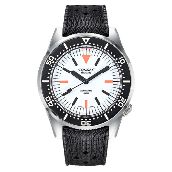 Squale Militaire 500 Meter Swiss Automatic Dive Watch with Full Lume Dial #1521LUMIWT.HT