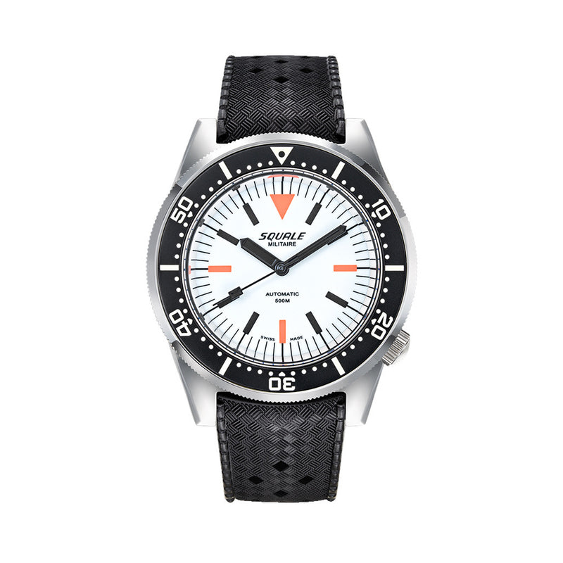 Squale Militaire 500 Meter Swiss Automatic Dive Watch with Full Lume Dial #1521LUMIWT.HT
