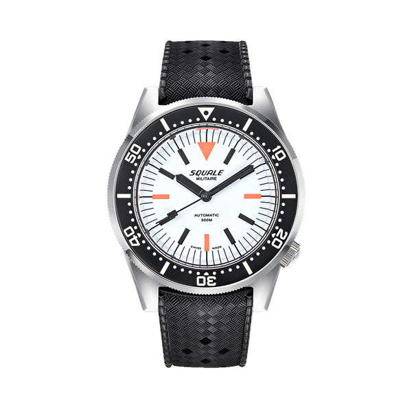 Squale Militaire 500 Meter Swiss Automatic Dive Watch with Full Lume Dial #1521LUMIWT.HT