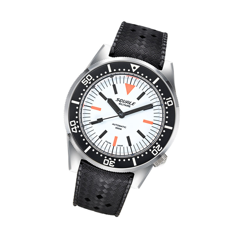 Squale Militaire 500 Meter Swiss Automatic Dive Watch with Full Lume Dial #1521LUMIWT.HT
