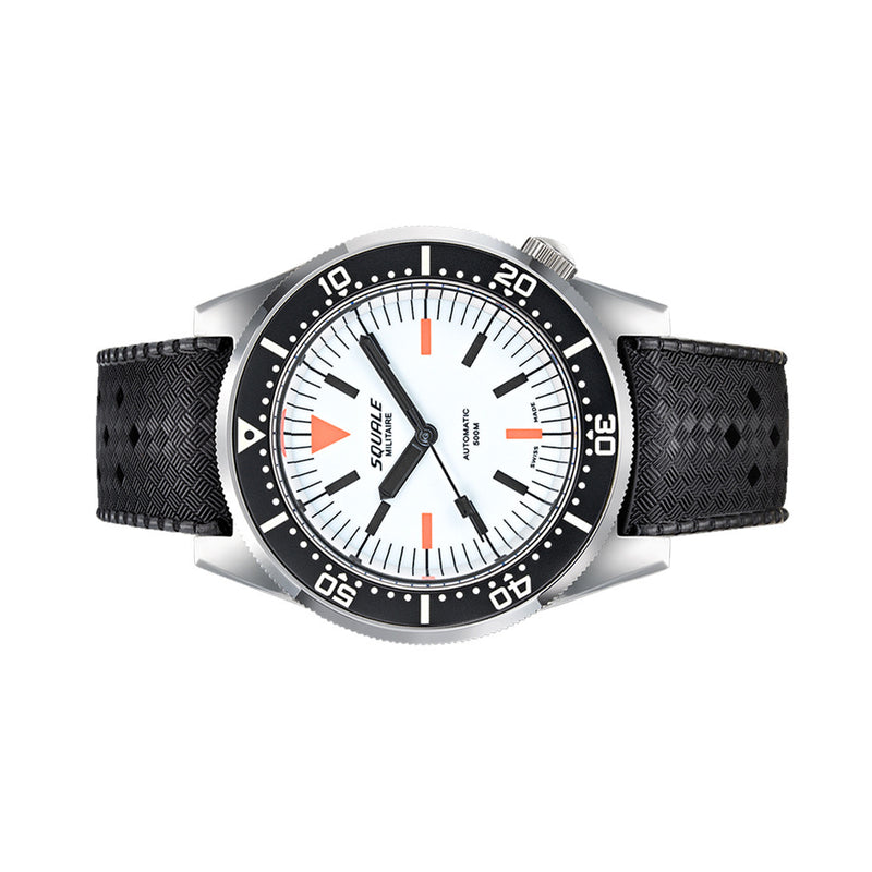 Squale Militaire 500 Meter Swiss Automatic Dive Watch with Full Lume Dial #1521LUMIWT.HT