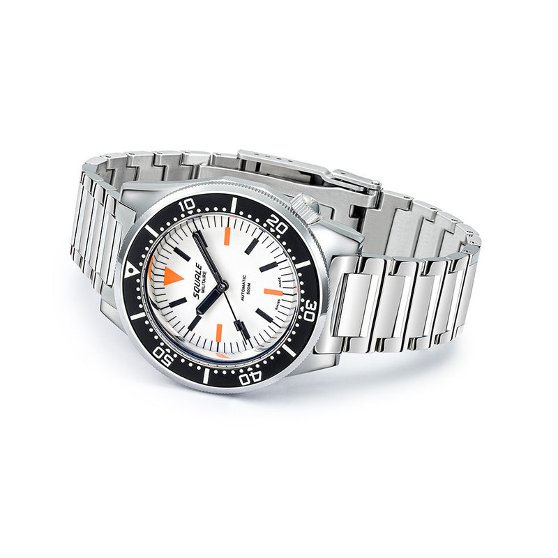 Squale Militaire 50 Atmos Swiss Dive Watch with Full Lume Dial #1521FUMIWT.SQ20L