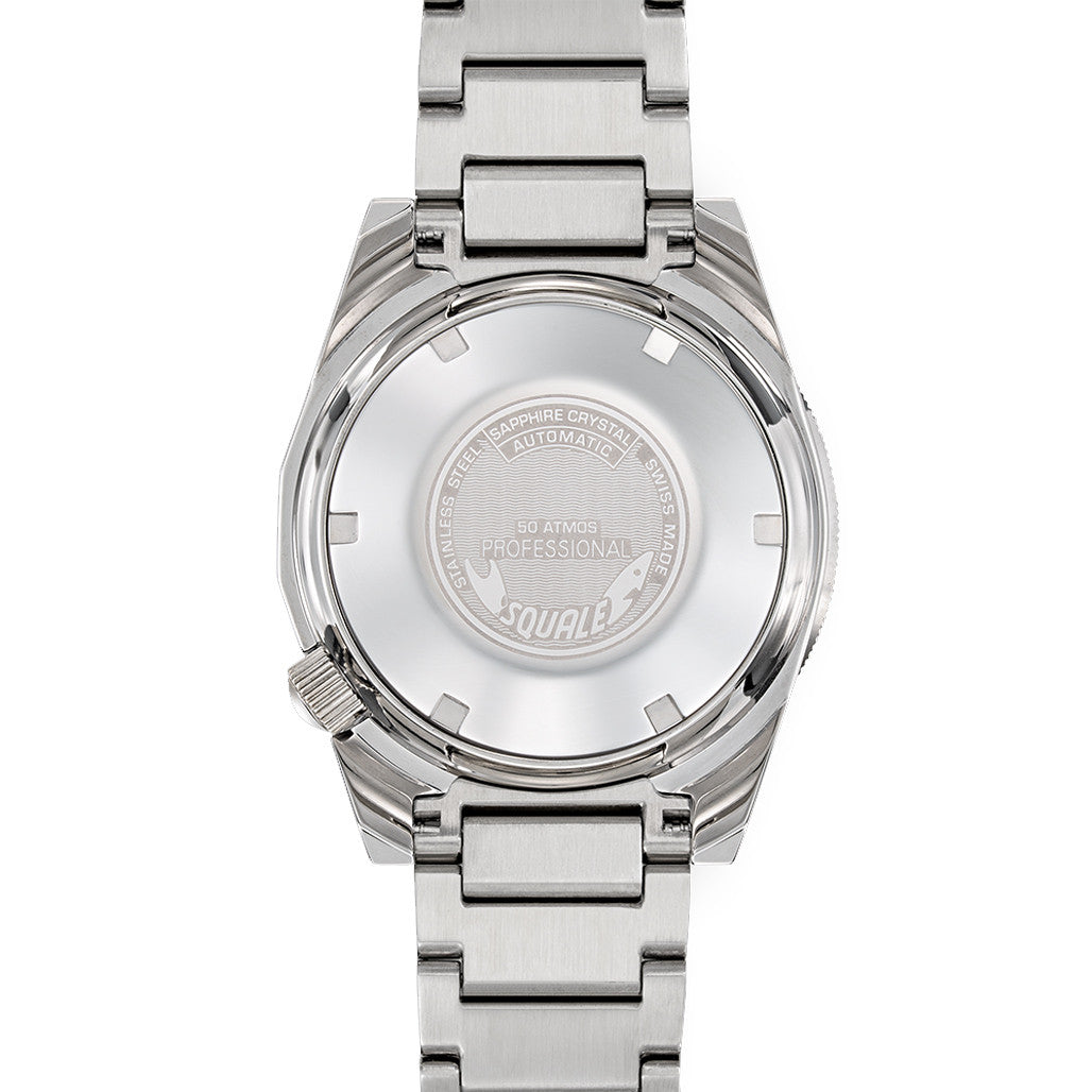 Squale Militaire 50 Atmos Swiss Dive Watch with Polished Case