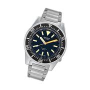 Squale Militaire 50 Atmos Swiss Dive Watch with Blasted Case #1521MILBL.SQ20S