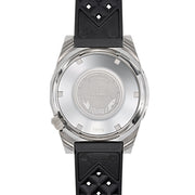 Squale 500 Meter Swiss Made Automatic Dive Watch with Ombre Green Dial and Rubber Strap #1521PROFGR.HT back