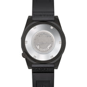 Squale 50 Atmos Swiss  Dive watch with Black Case and Dial #1521PVD.VO