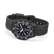 Squale 50 Atmos Swiss  Dive watch with Black Case and Dial #1521PVD.VO