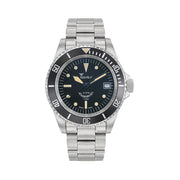 Squale 200 meter Swiss Automatic Dive watch with Ceramic Bezel, Domed AR Sapphire Crystal #1545-ORIG