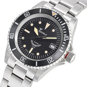 Squale 200 meter Swiss Automatic Dive watch with Ceramic Bezel, Domed AR Sapphire Crystal #1545-ORIG