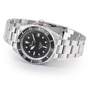 Squale 200 meter Swiss Automatic Dive watch with Ceramic Bezel, Domed AR Sapphire Crystal #1545-ORIG