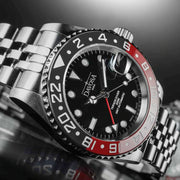 Davosa Swiss Made Ternos Ceramic GMT Automatic with Coke Bezel and Pentalink Bracelet #16159009 Lifestyle