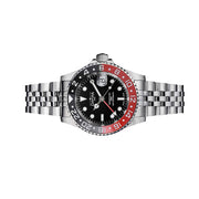 Davosa Swiss Made Ternos Ceramic GMT Automatic with Coke Bezel and Pentalink Bracelet #16159009 Side
