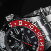 Davosa Swiss Made Ternos Ceramic GMT Automatic with Coke Bezel and Trialink Bracelet #16159090 Lifestyle