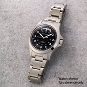 Islander 20mm Brushed Link Bracelet for Hamilton Khaki King #BRAC-162