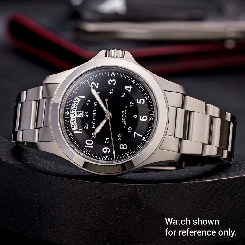 Islander 20mm Brushed Link Bracelet for Hamilton Khaki King #BRAC-162