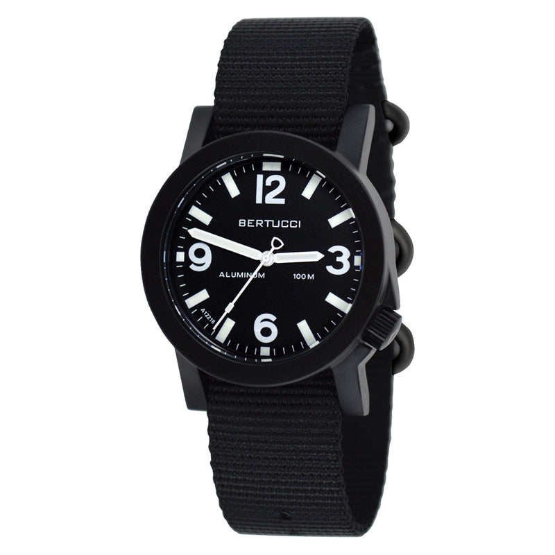 Bertucci Experior Anodized Aluminum Unibody Watch with Nylon Strap #16500 zoom