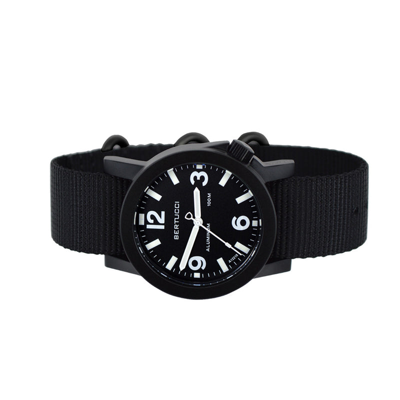 Bertucci Experior Anodized Aluminum Unibody Watch with Nylon Strap #16500 side