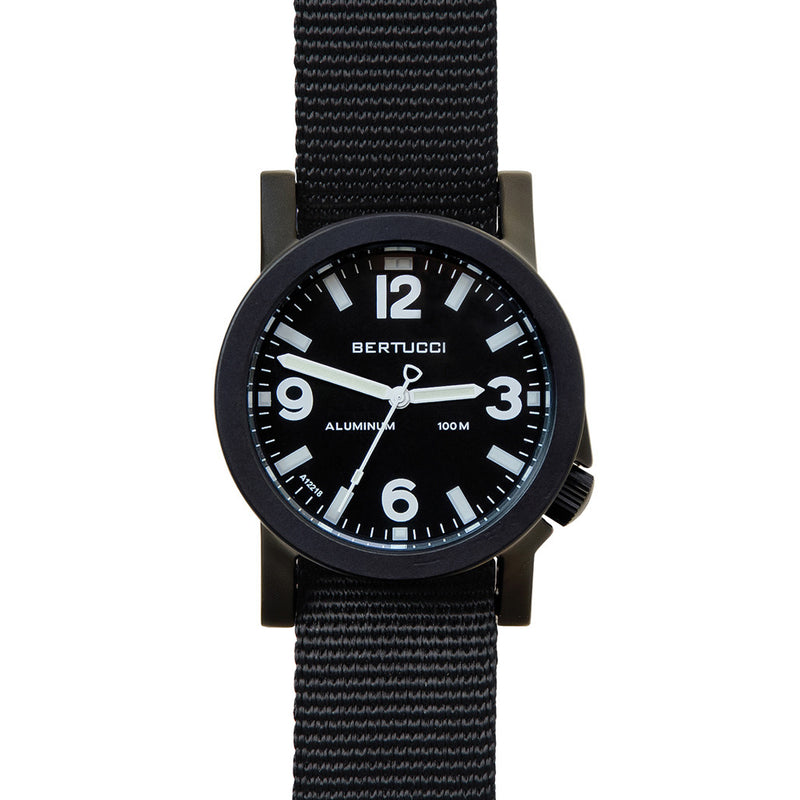 Bertucci Experior Anodized Aluminum Unibody Watch with Nylon Strap #16500